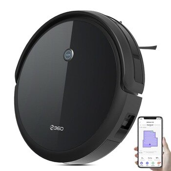 360 C50 Sweeping And Mopping Robot Cleaner Smart Electronic APP Remote Control 2600pa Suction 300mL Water Tank