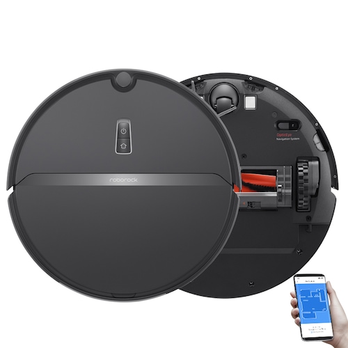 Roborock E4 Robot Vacuum Cleaner Sweep and Wet Mopping App Control Runtime 200mins Automatically Charge