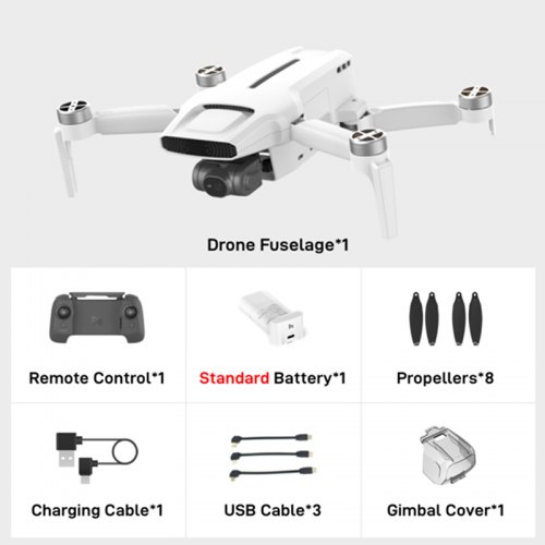 FIMI X8 Mini Camera Drone 250g-class Drones 8km 4k Professional Mini Drone Quadcopter with Camera GPS Remote Control Helicopter