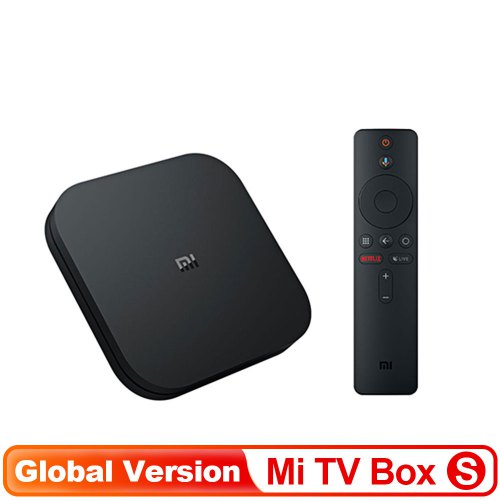 Mi TV Box S 4K Android 8.1 Ultra HD Streaming Media Player Google Cortex-A53 Quad Core 2GB+8GB Top TV Box Global Version