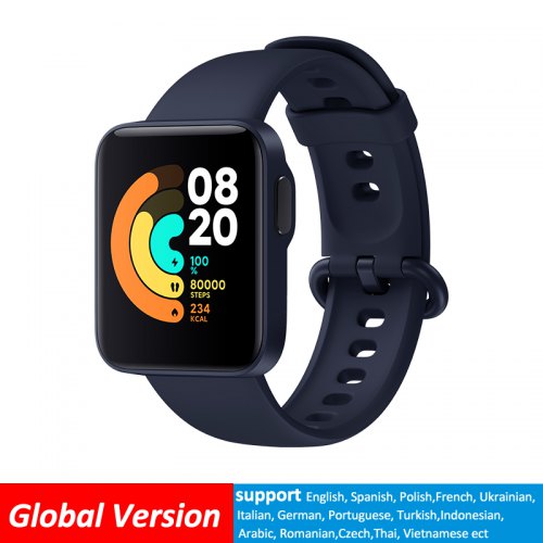 Xiaomi Mi Watch Lite Bluetooth Smartwatch GPS 5ATM Waterproof Smart Watch Fitness Heart Rate Monitor mi band Global Version