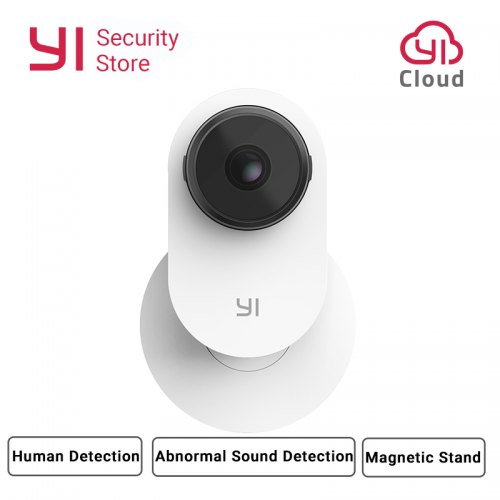 YI Home Camera 3 1080P AI-Powered Security Surveillance System Indoor House Cam Magnetic Stand Human Detection 2-Way Audio Cloud