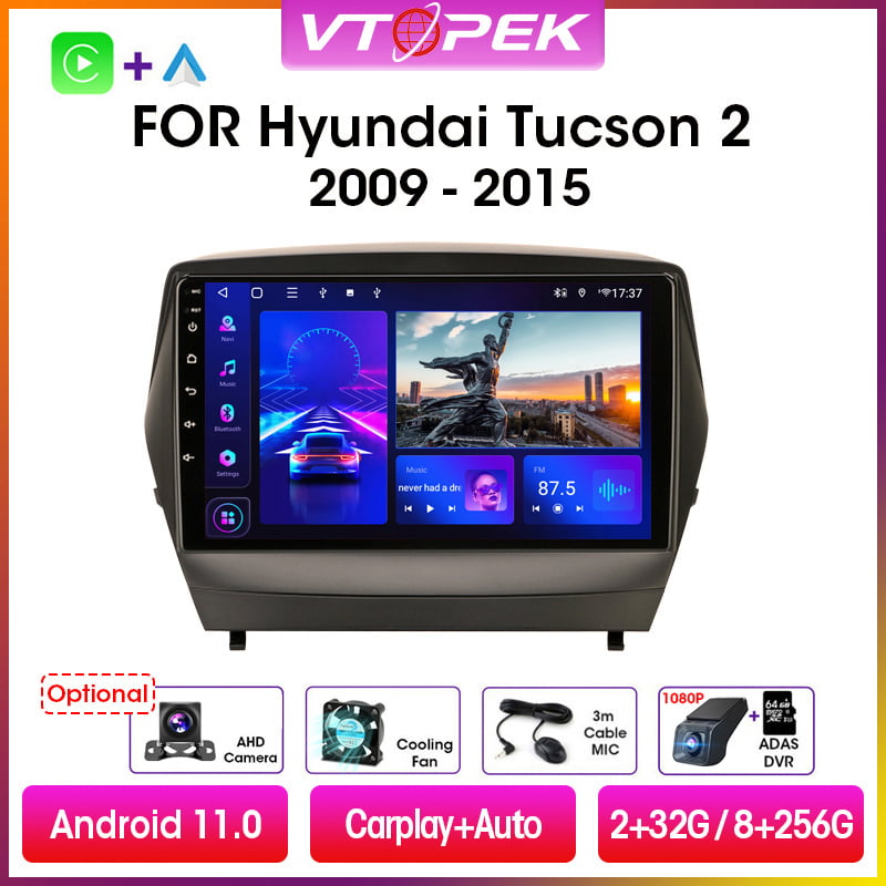 Андроид GPS Мултимедия Навигация за Hyundai Tucson 2 LM IX35 2009-2015