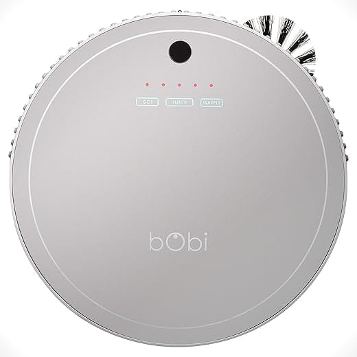 bObsweep bObi Pet Robotic Vacuum Cleaner, Silver