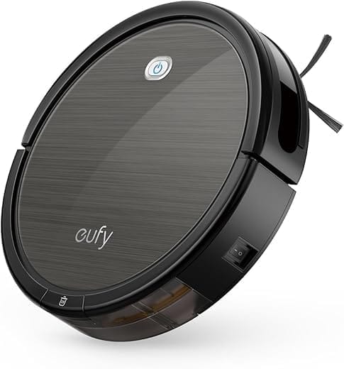 [BoostIQ] eufy RoboVac 11+ (2nd Gen: Upgraded Bumper and Suction Inlet) High Suction, Self-Charging Robotic Vacuum Cleaner, Filter for Pet Fur, Cleans Hard Floors to Medium-Pile Carpets