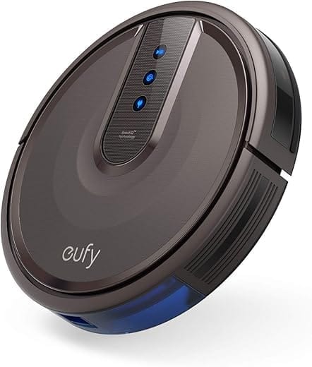 eufy by Anker, BoostIQ RoboVac 15T, Robot Vacuum Cleaner, Super-Thin, 1500Pa Strong Suction Robotic Vacuum, Touch-Control Panel, Quiet, Self-Charging, Cleans Hard Floors to Medium-Pile Carpets