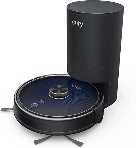 eufy RoboVac L35 Hybrid+ Robot Vacuum and Mop, Self Emptying, 60 Day Capacity, iPath Laser Navigation, Advanced App Control,3,200Pa Ultra Strong Suction, Controllable Water Tank, Multi Floor Mapping