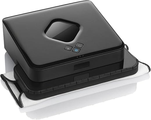 iRobot Braava 380t Advanced Robot Mop- Wet Mopping and Dry Sweeping Cleaning Modes, Large Spaces