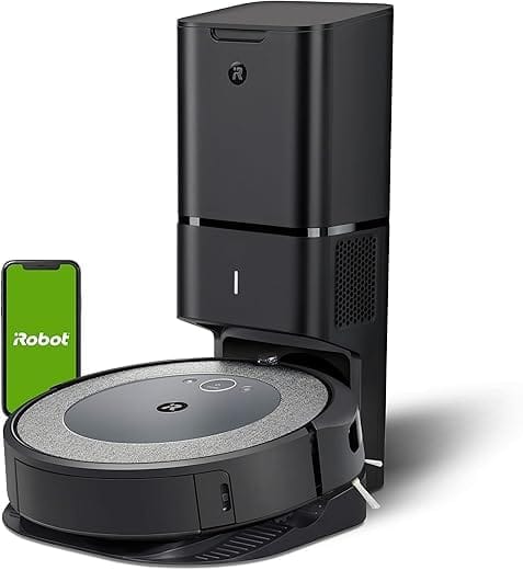 iRobot Roomba i3 Wi-Fi Robot Vacuum + Automatic Dirt Disposal (Renewed)