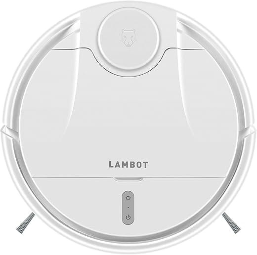 Lambot A1 Robot Vacuum,Smart Navigation with 2200Pa 180mins Runtime,Robotic Vacuum Cleaner Good for Clean Hard Floors,Pet Hair and Low-Pile Carpet,Alexa Compatible