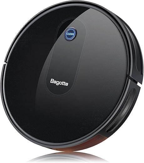 Robot Vacuum, Max Suction Robotic Vacuum Cleaners, 2.7" Super Thin & Powerful Battery Life with Large Dust Bin, Daily Schedule, Self-Charging Robot Vacuums, Ideal for Pet Hair, Carpet, Hardwood Floors