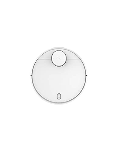 Xiaomi Mi Robot Vacuum Mop Pro Saugroboter mit Wischfunktion (Saugkraft 2100Pa, 110min Akkulaufzeit für 180m², App- und Sprachesteuerung, Hindernisüberwindung, Auto. Wegplanung, Virtuelle Wände) Weiß