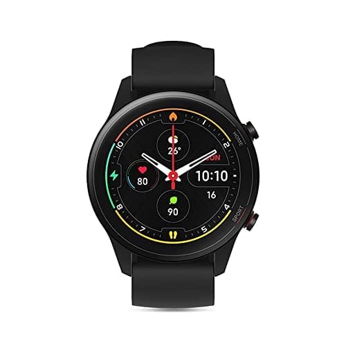 Xiaomi Mi Watch Smartwatch (1,39" AMOLED-HD-Display; Messung und Überwachung Blutsauerstoffgehalt, Herzfrequenz, Stresslevel, Schlafzyklus; GPS; 17 Sportmodi; 5 ATM; 16 Tage Batterielaufzeit) Schwarz